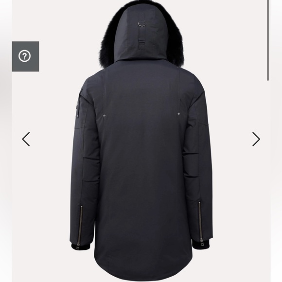 ORIGINAL STIRLING PARKA FUR color Black, size Medium I only wore it twice. - Picture 10 of 12